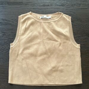 Zara ribbed crop top